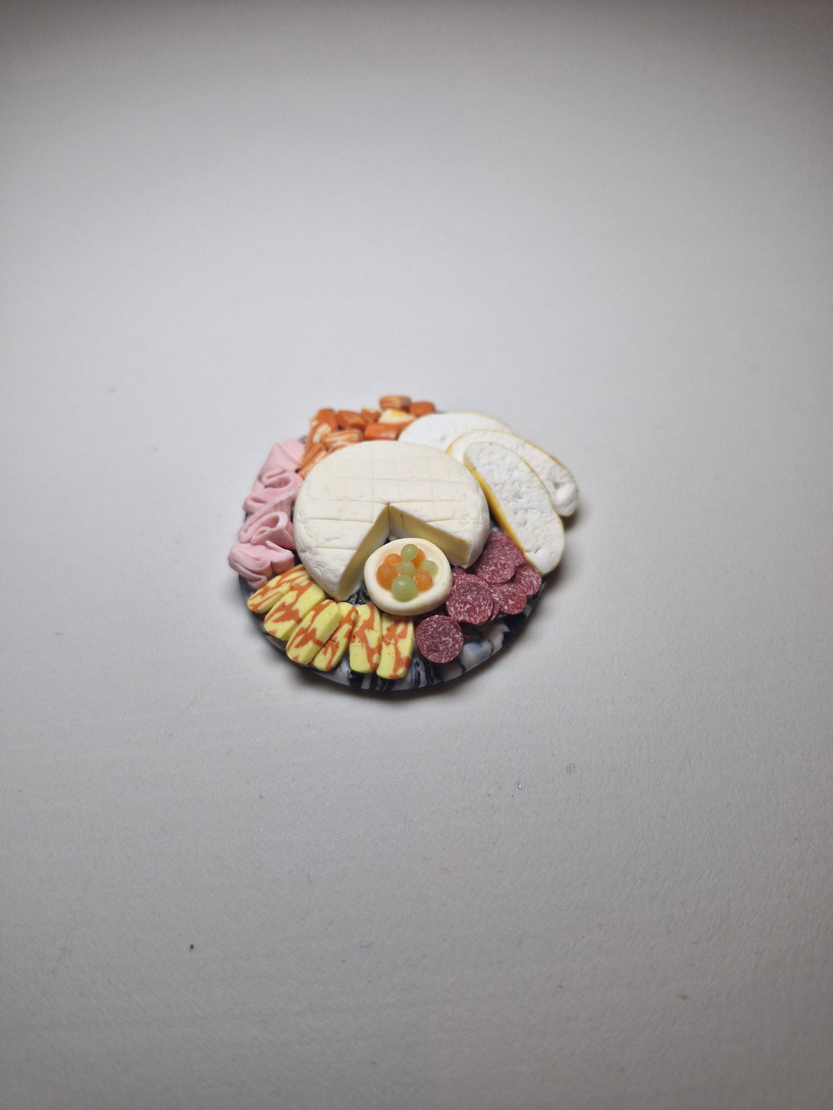 Charcuterie Platter Fridge Magnets | Realistic Polymer Clay Food