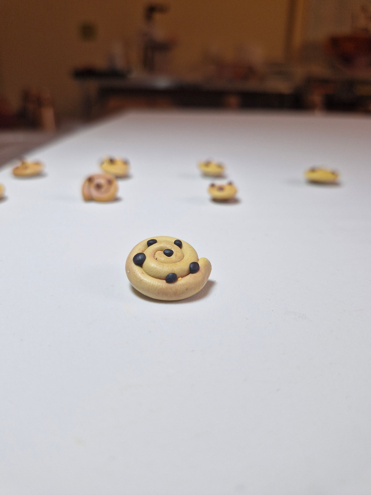Handmade Pastry & Bread Fridge Magnets | Polymer Clay | Gift for Bakers