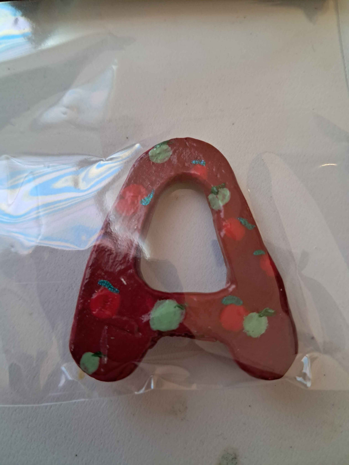 Air-Dry Clay Food-Themed Letter Magnets!
