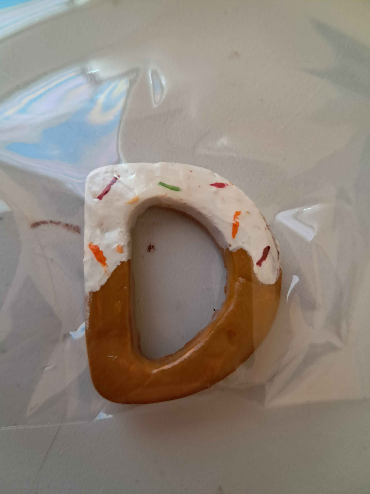 Air-Dry Clay Food-Themed Letter Magnets!