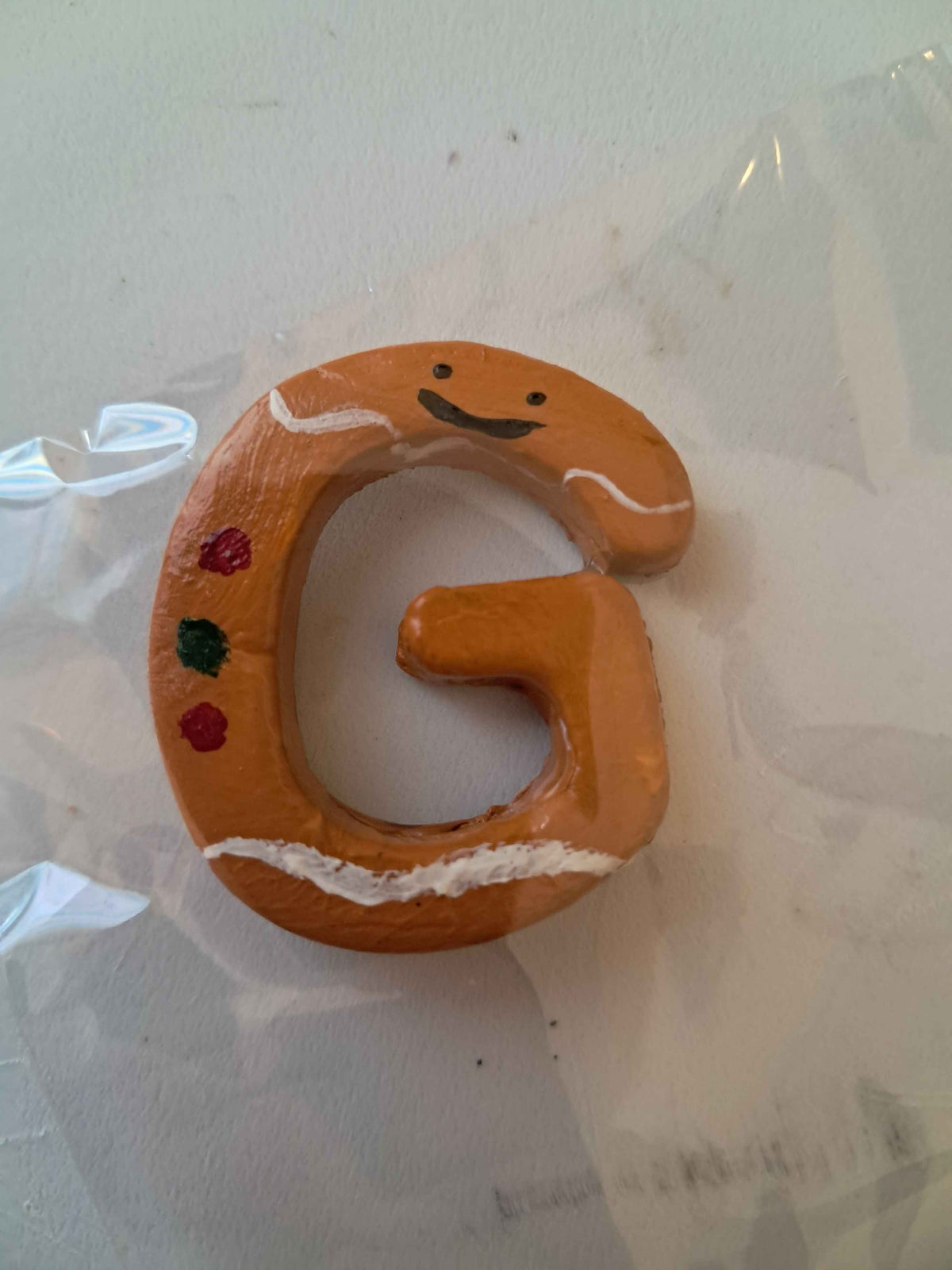 Air-Dry Clay Food-Themed Letter Magnets!