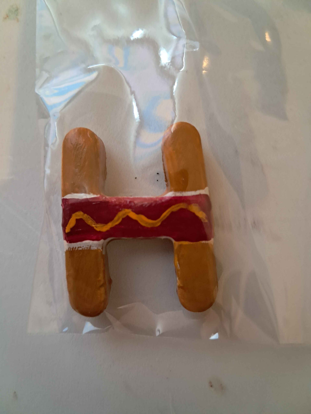 Air-Dry Clay Food-Themed Letter Magnets!