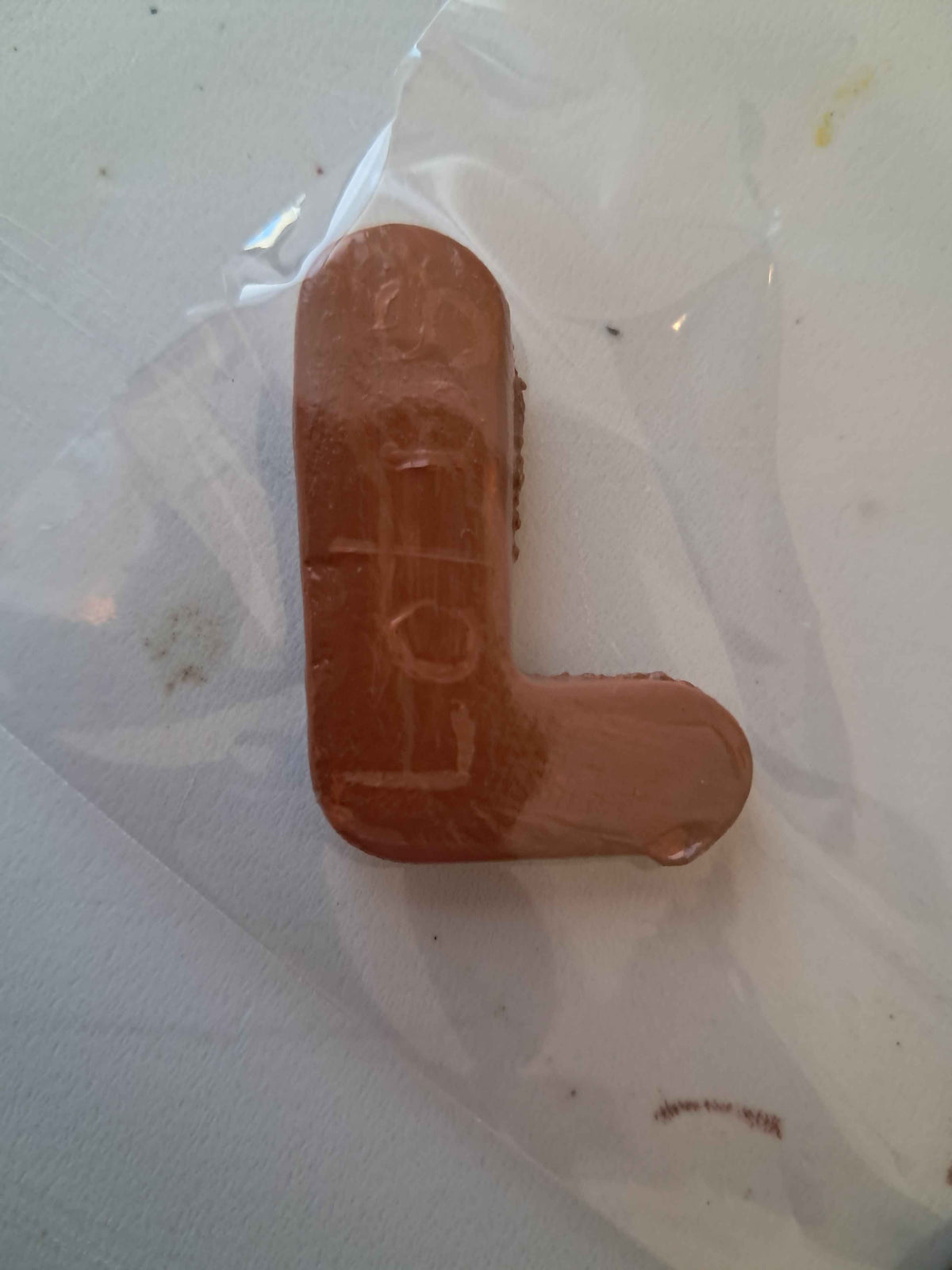 Air-Dry Clay Food-Themed Letter Magnets!