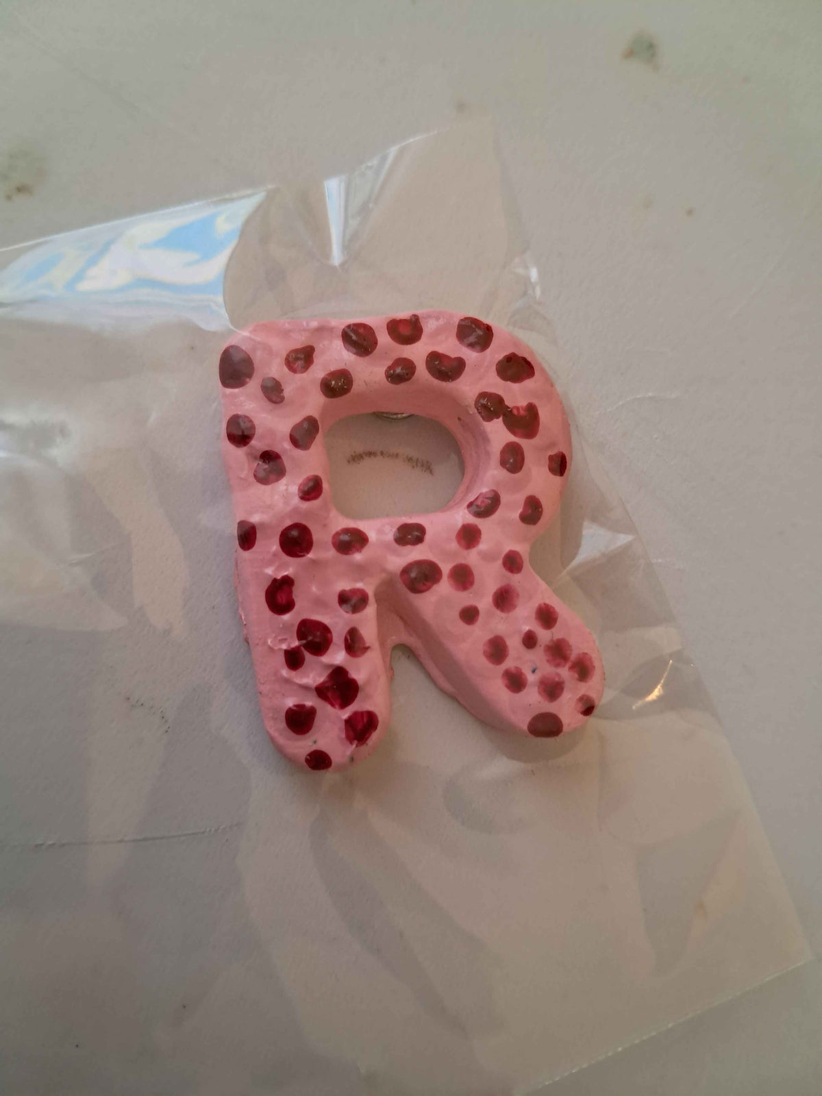 Air-Dry Clay Food-Themed Letter Magnets!