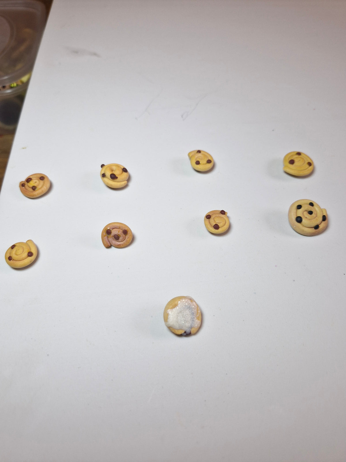 Handmade Pastry & Bread Fridge Magnets | Polymer Clay | Gift for Bakers