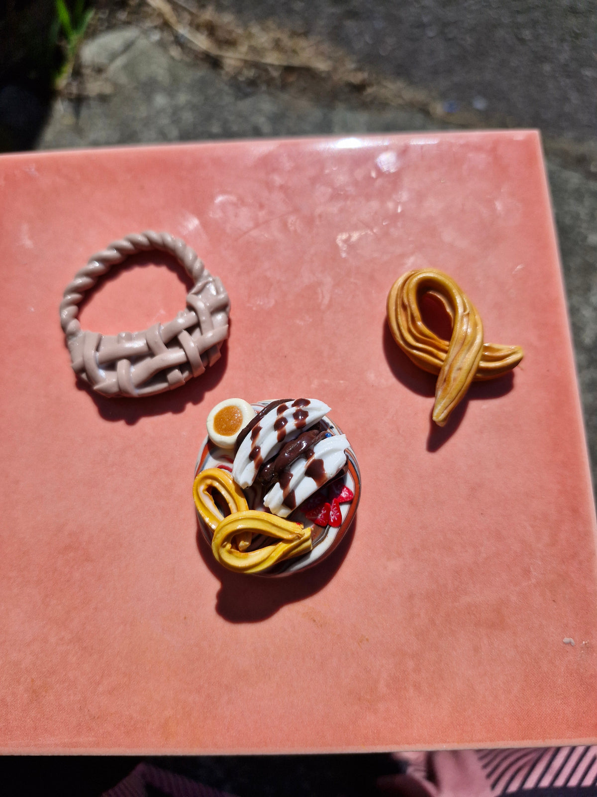 Sweet Treat Platter Fridge Magnets