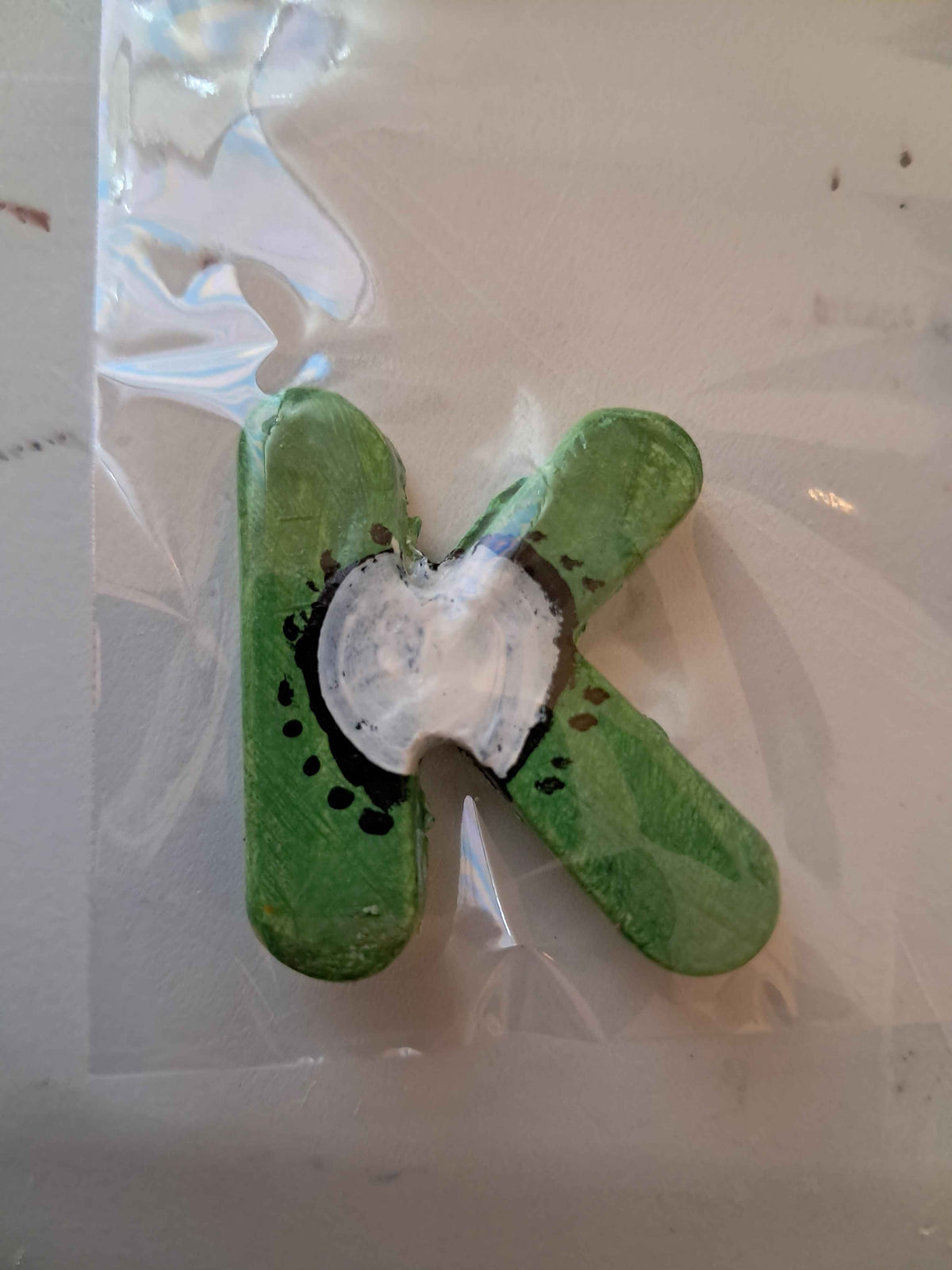 Air-Dry Clay Food-Themed Letter Magnets!