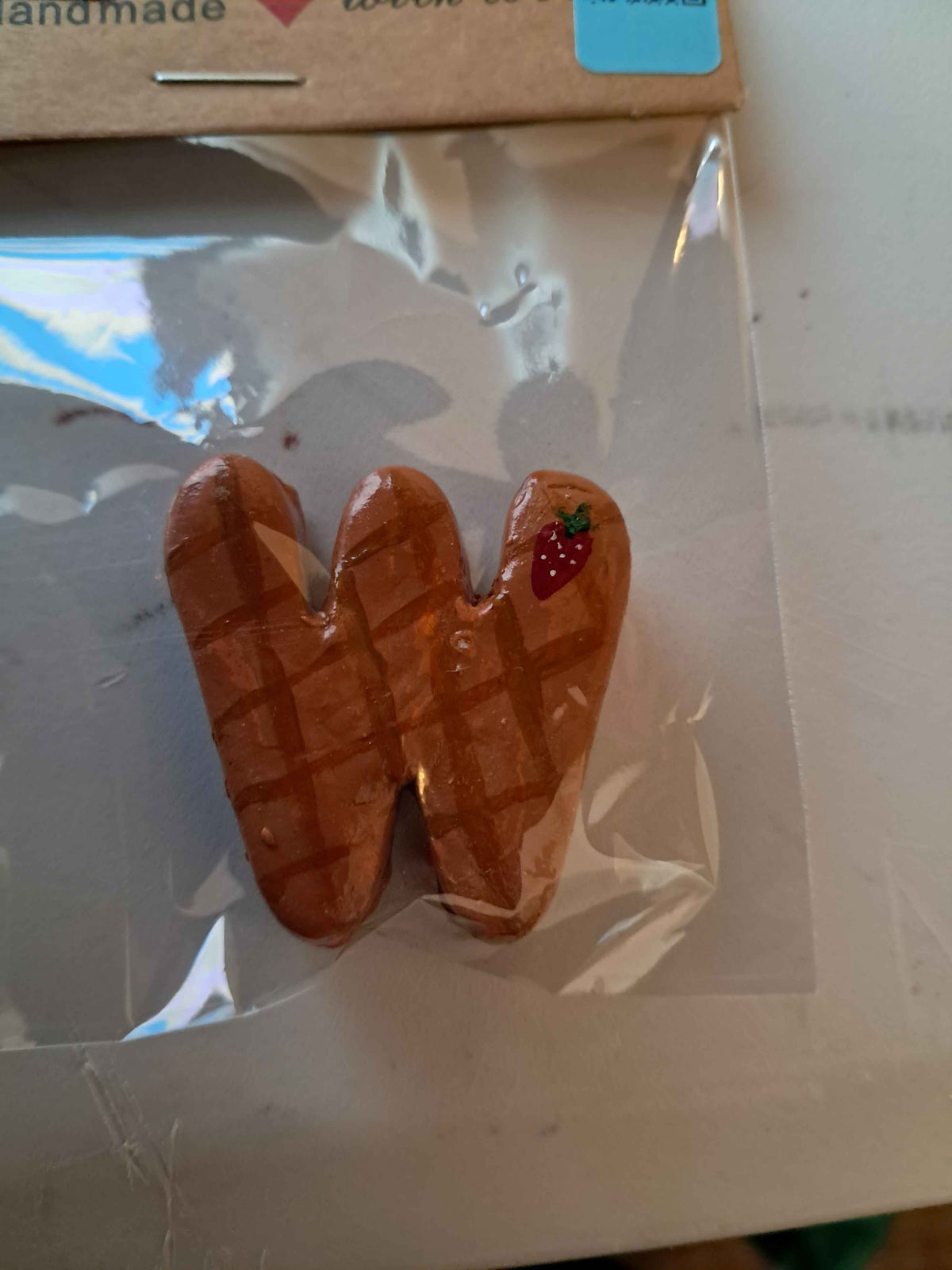 Air-Dry Clay Food-Themed Letter Magnets!