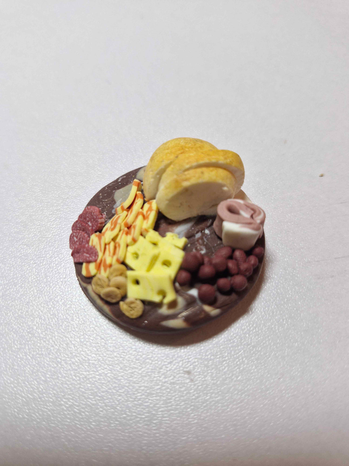 Charcuterie Platter Fridge Magnets | Realistic Polymer Clay Food