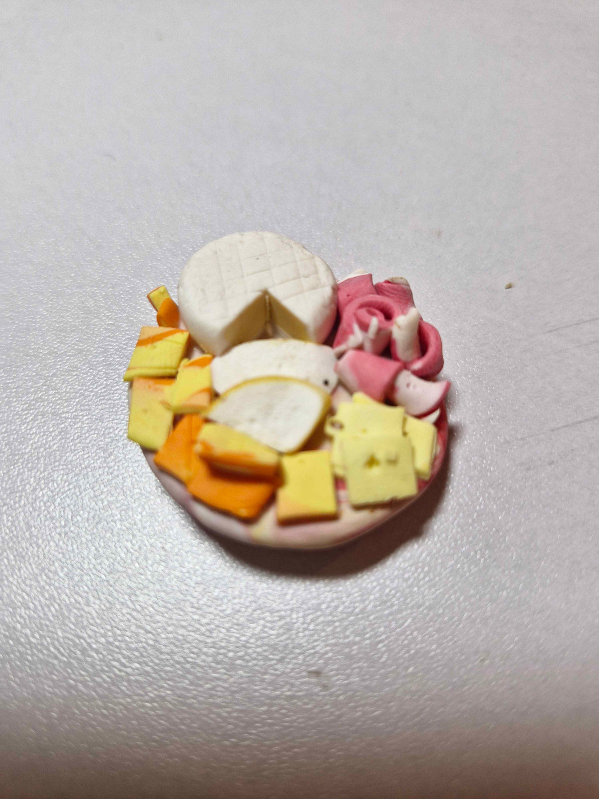 Charcuterie Platter Fridge Magnets | Realistic Polymer Clay Food