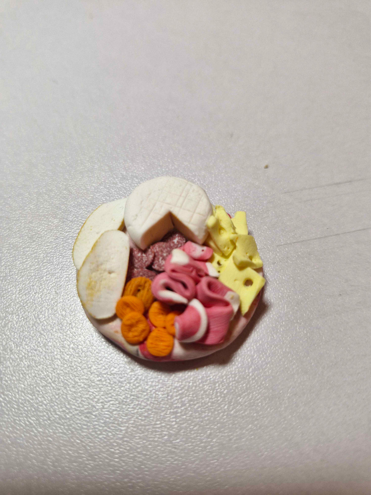 Charcuterie Platter Fridge Magnets | Realistic Polymer Clay Food